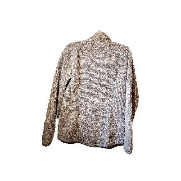 North Face Jacket Womens Small Full Zip Long Sleeve Outdoors Zip Gray Fleece - Picture 8 of 12